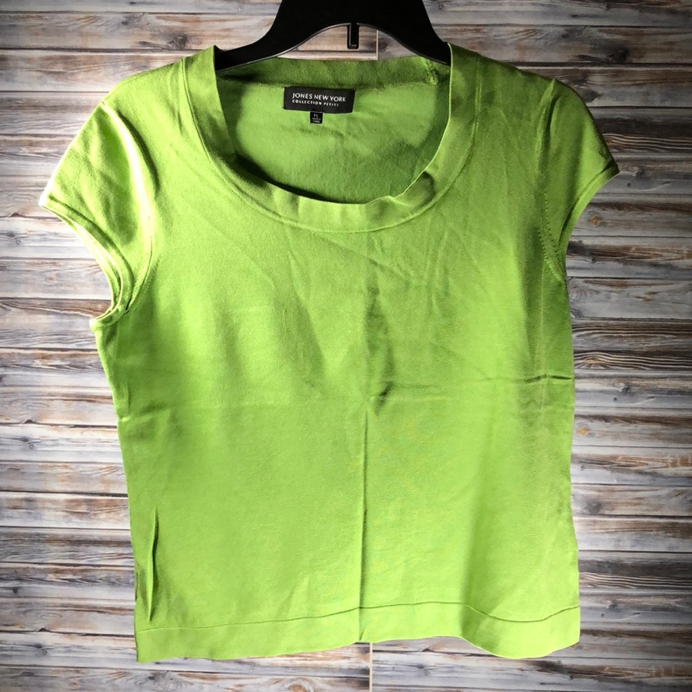 Jones New York Ladies Cap-sleeve Top